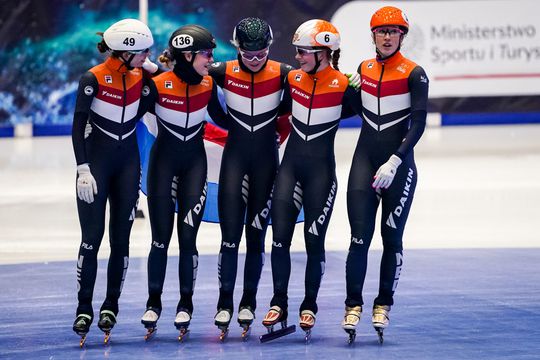 🥇 | Dit zijn alle Nederlandse medaillewinnaars op het EK shorttrack