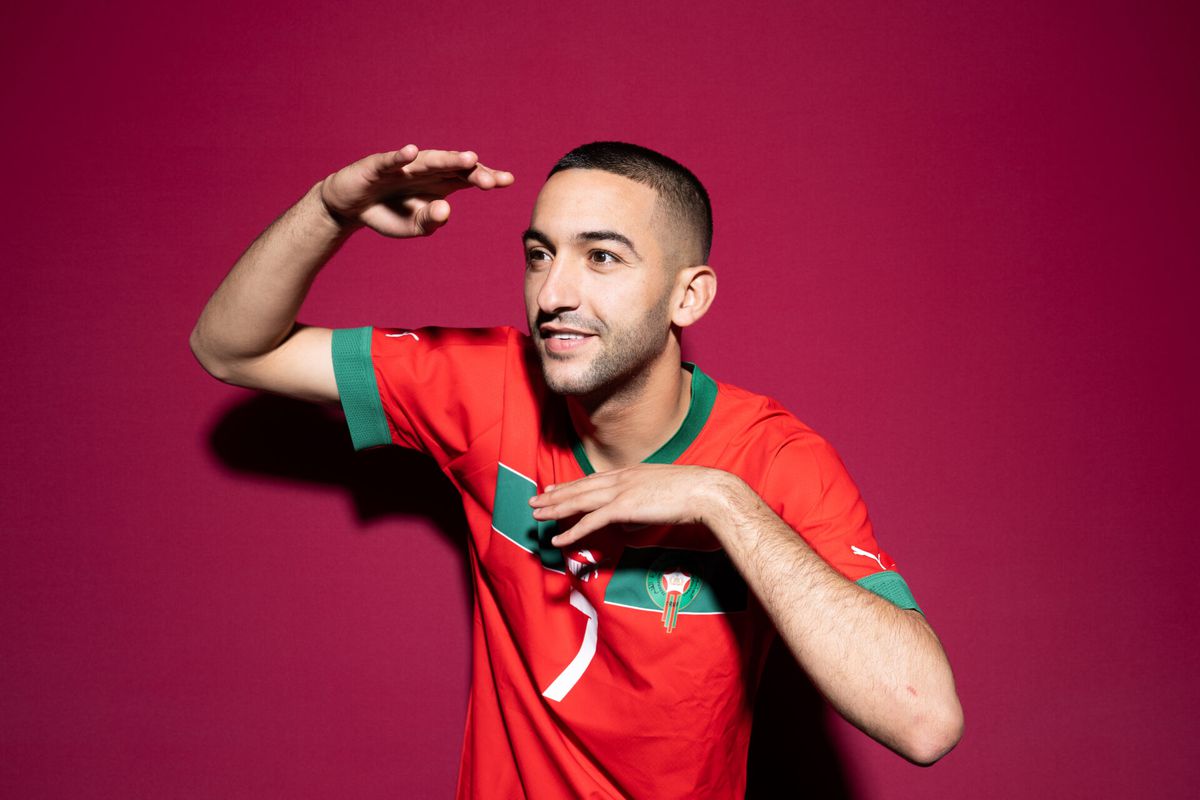🎥​ | Hij is terug! Hakim Ziyech scoort vanaf eigen helft bij Marokko tegen Georgië