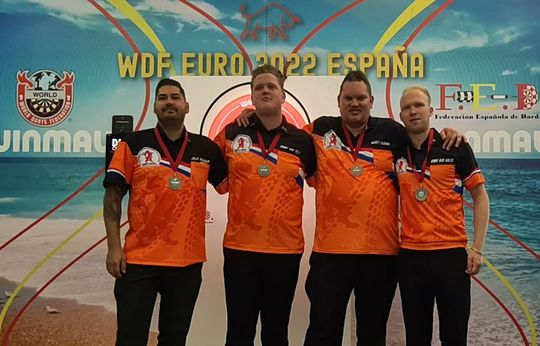 🥇 | Nice! Nederlandse darters winnen meerdere medailles op WDF Europe Cup