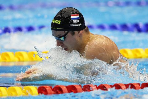 Precies dezelfde tijd! Arno Kamminga deelt zilveren plak met 2 anderen op WK zwemmen