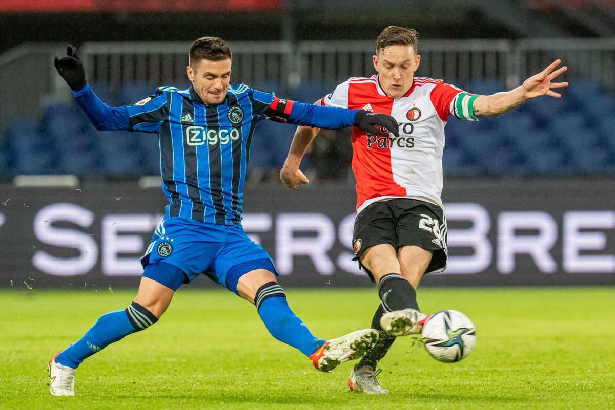 Opstellingen Klassieker: Ajax met de gebruikelijke 11, Feyenoord mist Kökçü en Bijlow