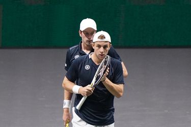 Wel succes voor Botic van de Zandschulp en Tallon Griekspoor in dubbelspel ATP Antwerpen