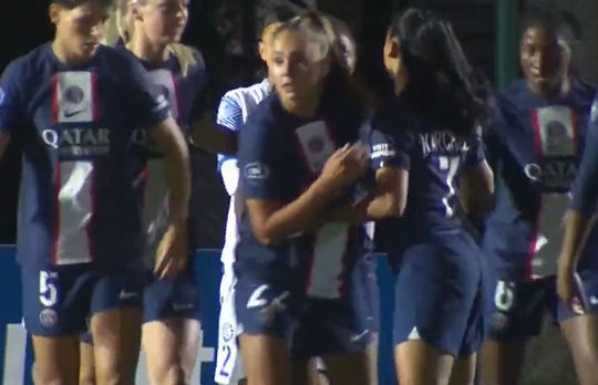 🎥| Droomdebuut bij PSG! Lieke Martens schiet na 5 minuten al raak