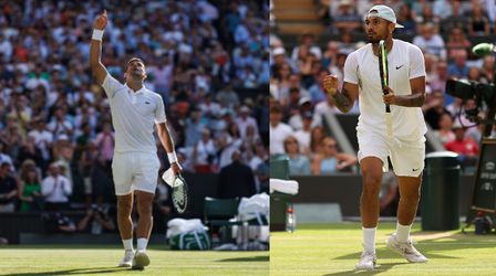 TV-gids: hier kijk je naar de spetterende finale op Wimbledon tussen Djokovic en Kyrgios