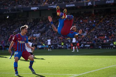 🎥 | FC Barcelona rolt Valencia op met nieuwe spits Aubameyang