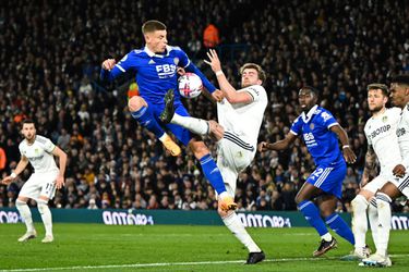 Degradatiebattle: Leeds United en Leicester City pakken allebei een puntje