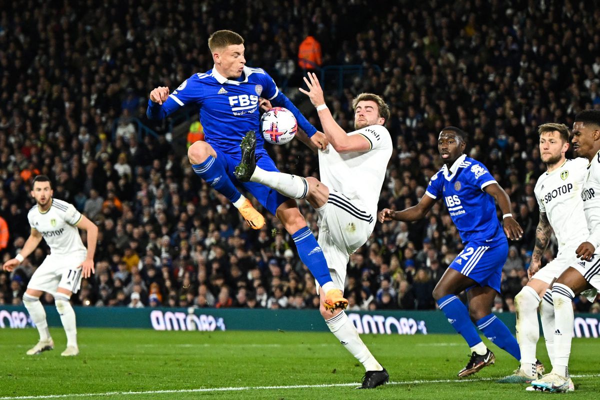 Degradatiebattle: Leeds United en Leicester City pakken allebei een puntje
