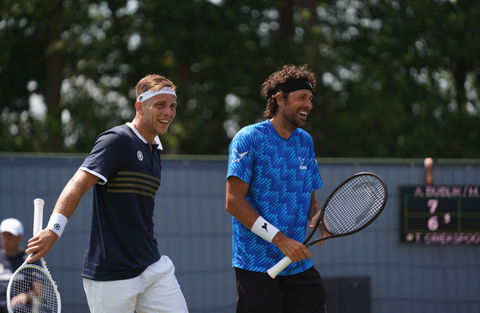 Robin Haase en Tallon Griekspoor overleven matchpoint en winnen 1e ronde dubbelspel Rosmalen
