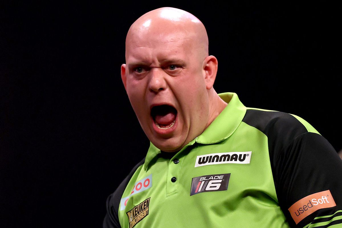 Michael van Gerwen moet tot het uiterste tegen Joe Cullen in kwartfinale Premier League