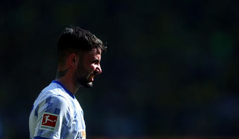 24-jarige Marco Richter, speler van Hertha BSC, heeft teelbalkanker