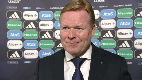 🎥 | Bondscoach Ronald Koeman zag beter Kroatië: 'Is wel de nummer 3 van de wereld, hè'