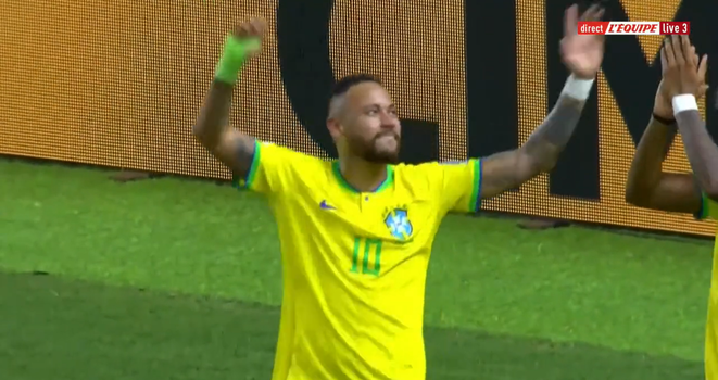 🎥 | Neymar stoot Pelé van de troon als topscorer aller tijden voor Brazilië