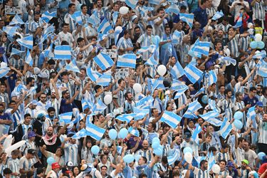 🎥 | Argentijnse fans nemen Lusail Stadium over voorafgaand aan WK-finale