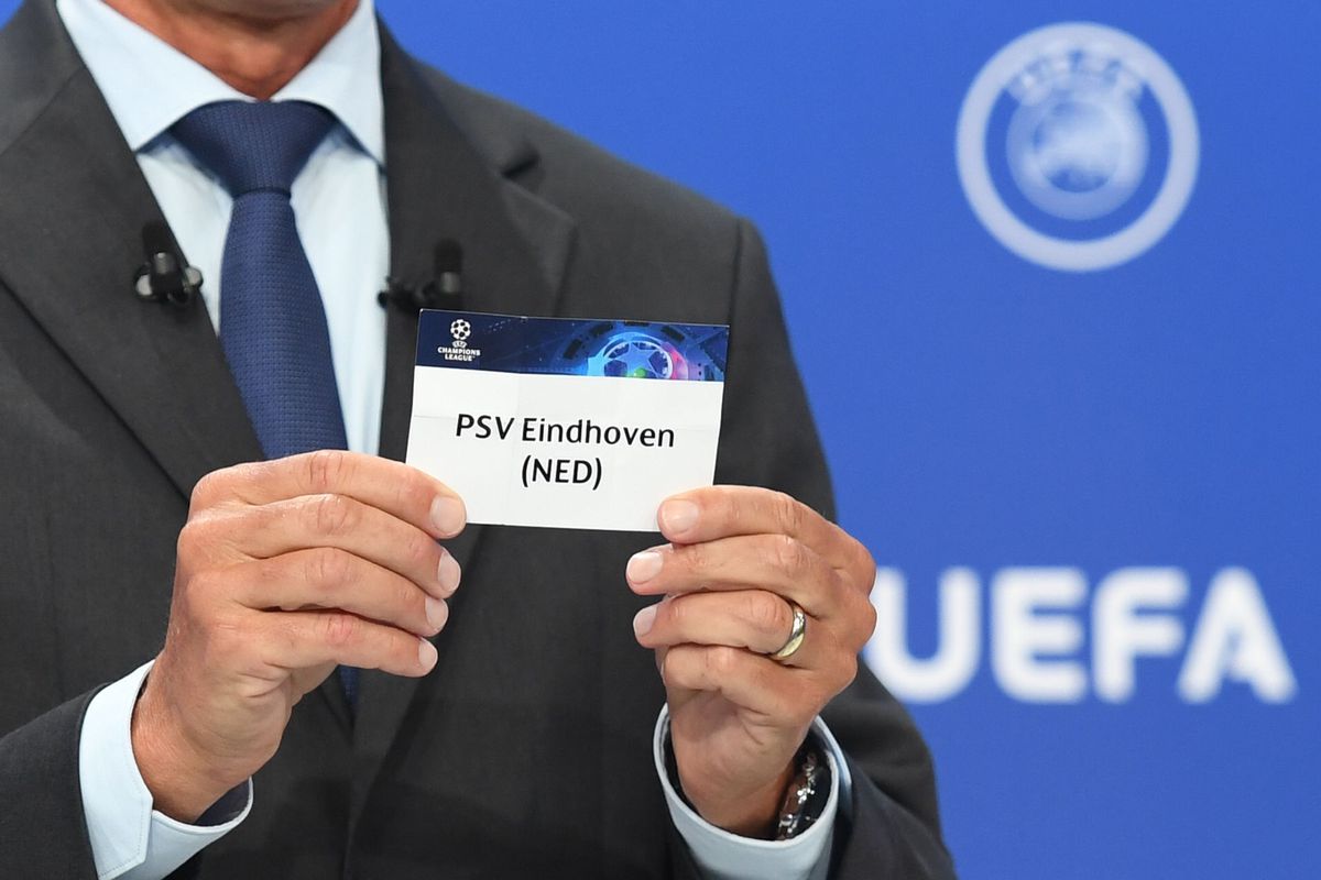 Hier volg je PSV in de balletjes van de loting voor de 3e voorronde van de Champions League