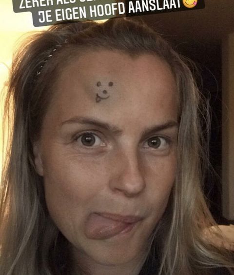 📸​ | Levensgevaarlijk dat padel! Check de bult van Fatima Moreira de Melo