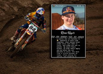 René Hofer (19), kamergenoot van Jeffrey Herlings, overlijdt door lawine: 'Je was mijn kleine broer'