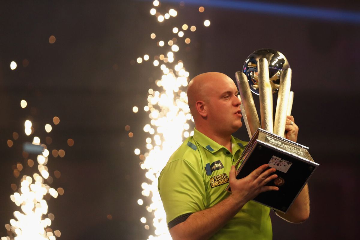 Dit is hoe de eerdere 5 WK-finales voor Michael van Gerwen verliepen