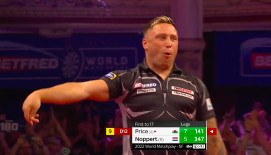 🎥 | Perfectie van Price! The Iceman gooit waanzinnige 9-darter tegen Danny Noppert