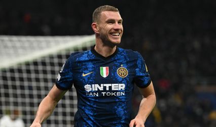 Veteraan Edin Dzeko helpt Inter aan belangrijke zege op Shakhtar