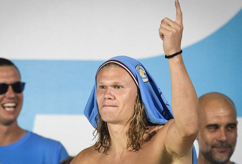 Spaar ze allemaal! Erling Haaland scoort in (bijna) alle minuten van een wedstrijd