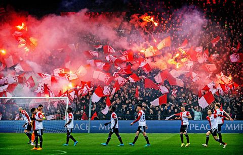 Feyenoord wacht op uitspraak UEFA: mogelijk zonder fans tegen Olympique Marseille