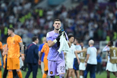 Andries Noppert over dé cruciale redding: 'Het is mijn taak om het team te helpen'