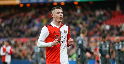 Patrik Wålemark laat zich steeds meer zien bij Feyenoord: 'Voel me sterk'