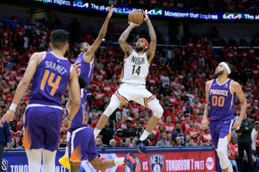 New Orleans Pelicans en Phoenix Suns komen in play-offs NBA op 2-2
