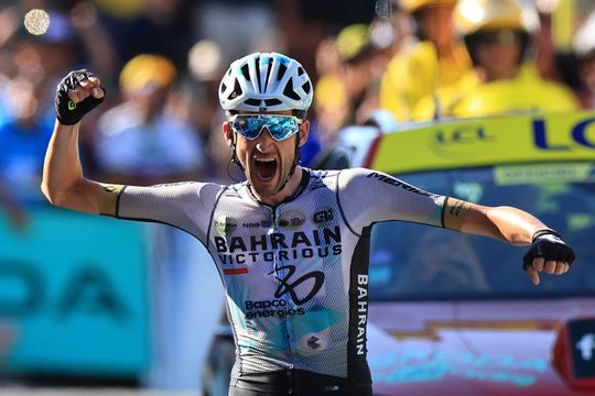 Wout Poels over matige tv-beelden na etappe-zege: 'Interesseert me geen reet!'