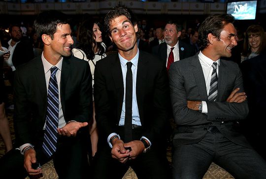 Dit zijn de reacties van Roger Federer en Novak Djokovic na 21e grand slam-titel Rafael Nadal