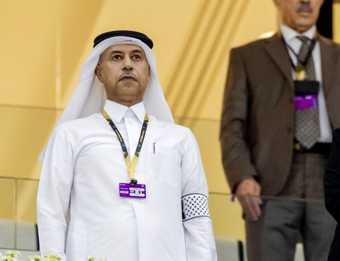 Geen OneLove-band op WK, maar Qatarese minister draagt wél een Free Palestina-band