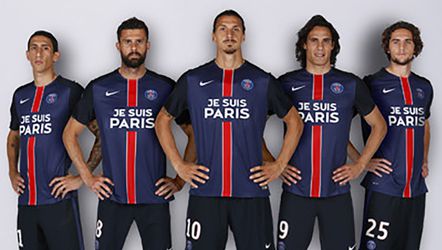 PSG speelt vanwege aanslagen met 'Je suis Paris'