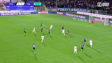 🎥 | AC Milan komt bij de Oranje-internationals van Atalanta niet verder dan een gelijkspel