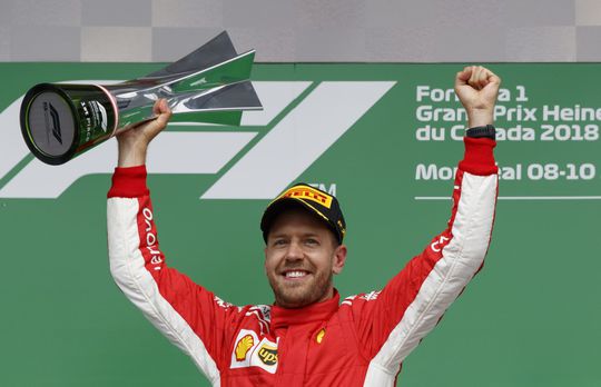 Strijd om het wereldkampioenschap Formule 1 door zege Vettel weer superspannend