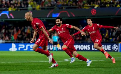Liverpool schrikt op tijd wakker tegen Villarreal en houdt kans op quadruple in leven