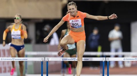 Femke Bol loopt wederom met gemak naar de winst op 400 meter horden
