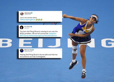 Tennisbond WTA: "We zijn bereid ons terug te trekken uit China"