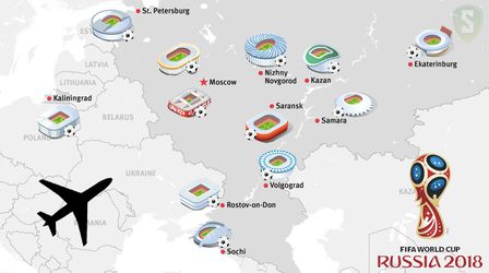 Reizen voor het WK: deze zieke afstanden leggen nationale ploegen af