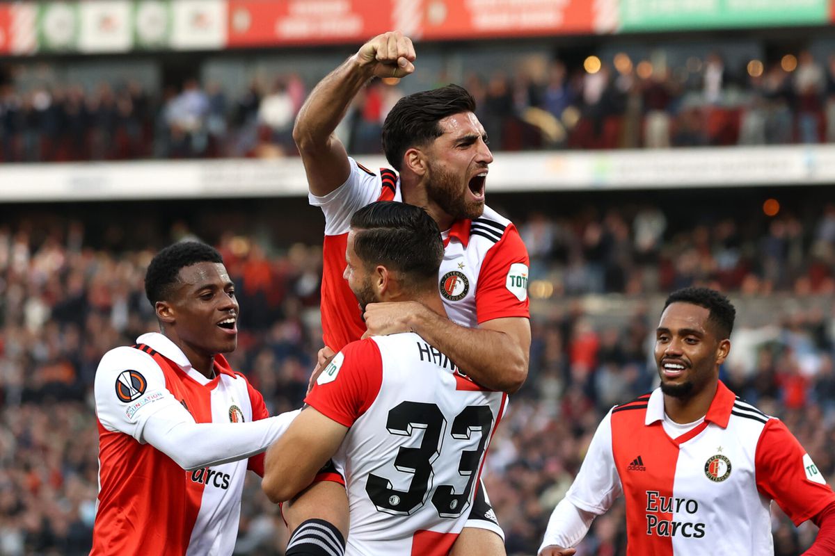 Sturm in een glas water! Feyenoord herstelt zich met poetspartij tegen Graz en staat bovenaan