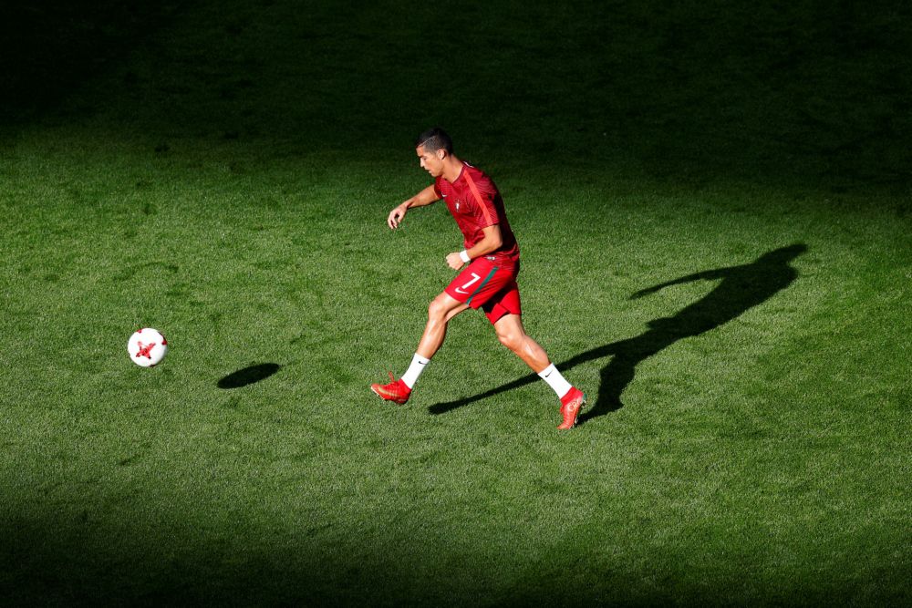Ronaldo wilde na wedstrijd tegen Mexico niet voor de camera's komen