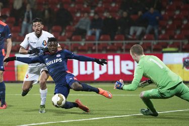 Jong PSV speelt gelijk tegen Telstar