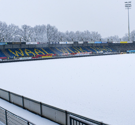 Opnieuw afgelasting door sneeuwval: RKC-Go Ahead Eagles wordt niet gespeeld