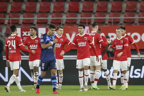 AZ en RKC simpel door, wondergoals Baden Frederiksen bezorgen Vitesse zege