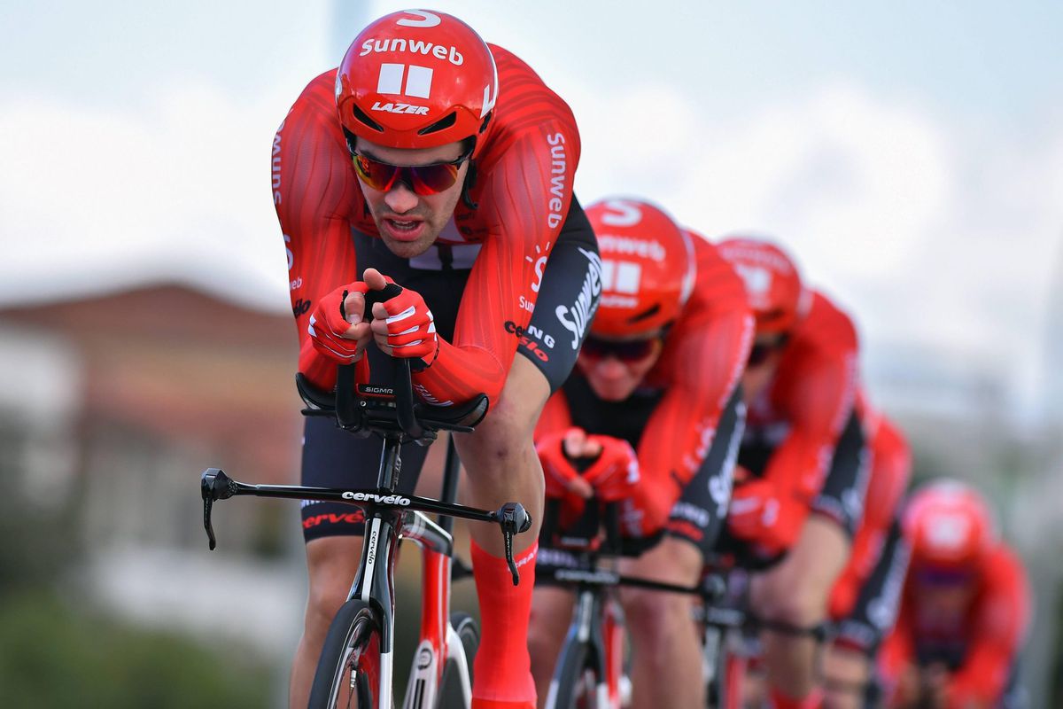 Tom Dumoulin mist ook al ploegmaat Martijn Tusveld in Giro d'Italia