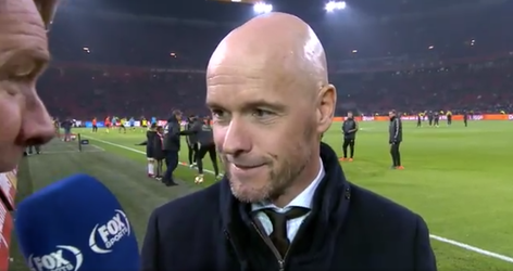 Haha! Hansie Hansie stelt slechtste vraag ooit aan Ten Hag