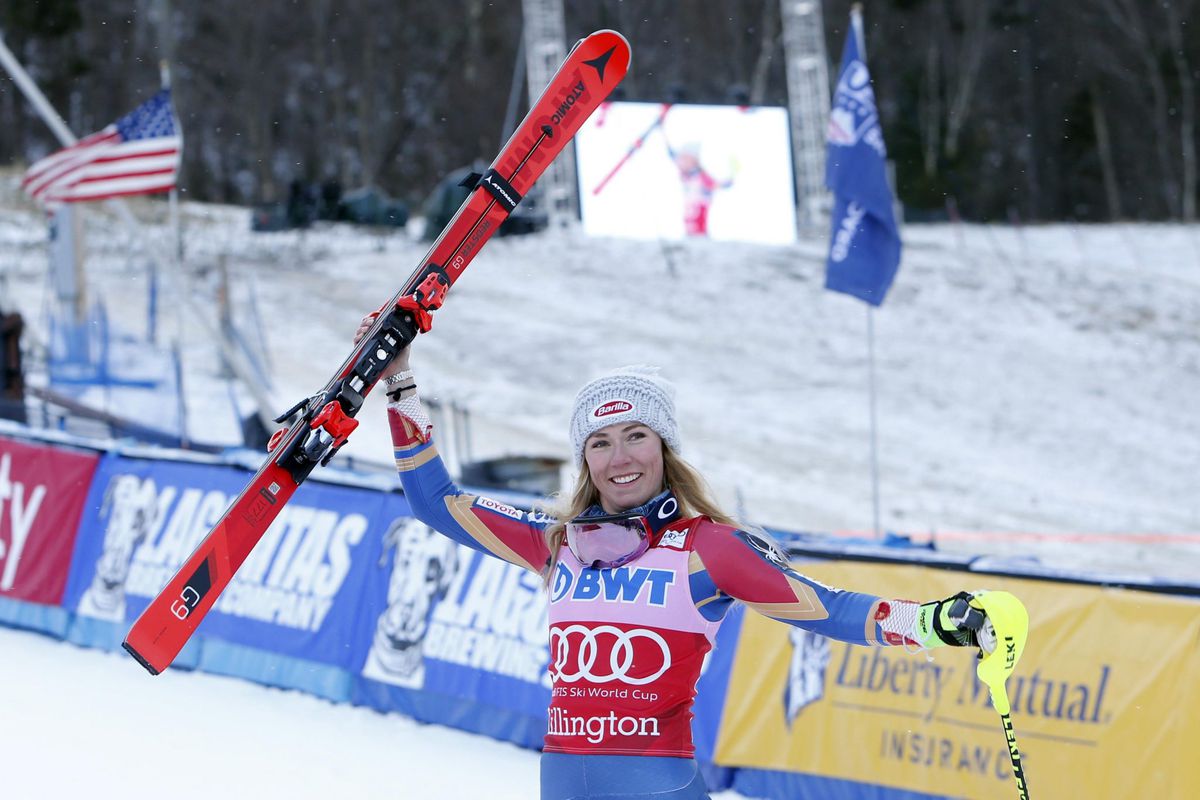 Shiffrin winnares slalom in Killington