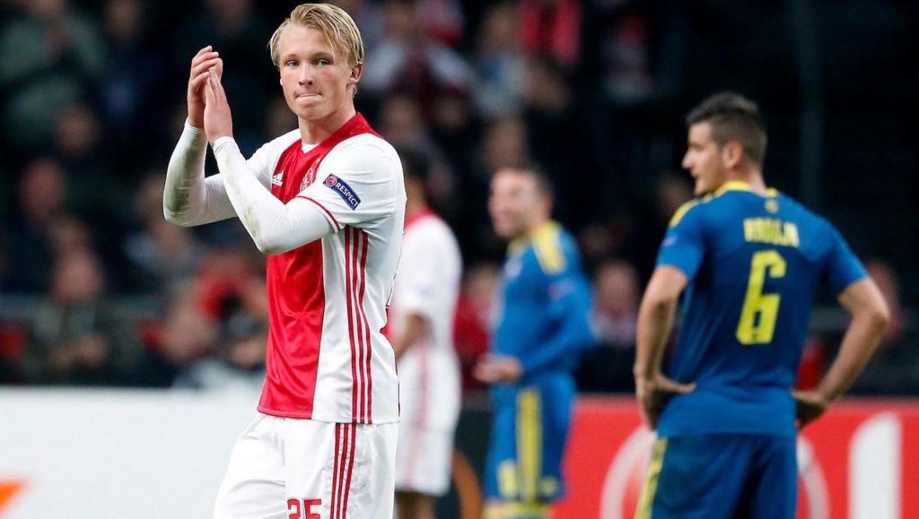 'Dortmund wil Ajax en Dolberg verleiden met miljoenenbod'
