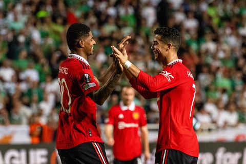 Manchester United wint ondanks onzuivere Cristiano Ronaldo van Omonia Nicosia