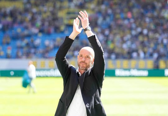 Erik ten Hag wil in toekomst weer met Marc Overmars bij Ajax werken: 'Als Johan Derksen ook terugkeert...'