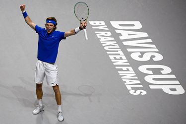 Rusland komt op 1-0 in de Daviscup Finals